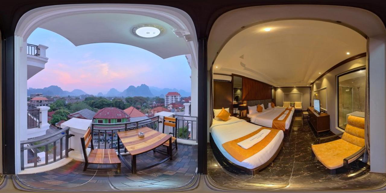 Confetti Garden Hotel Vang Vieng Eksteriør billede