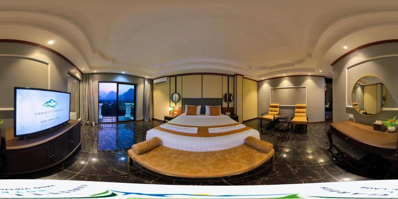Confetti Garden Hotel Vang Vieng Eksteriør billede