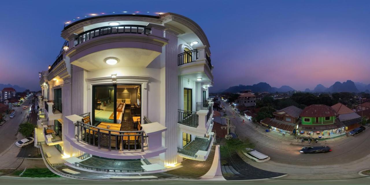 Confetti Garden Hotel Vang Vieng Eksteriør billede